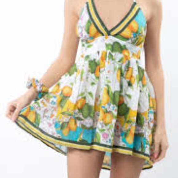 Antica Sartoria Dresses & Skirts - Antica Sartoria Open Back Halter Mini Dress/Top OS